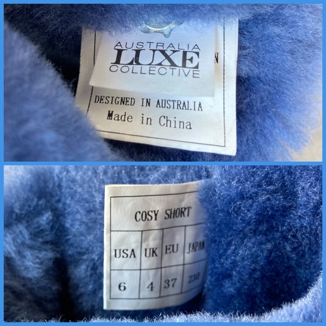 【Australia Luxe Collective】ムートンブーツ US6 8