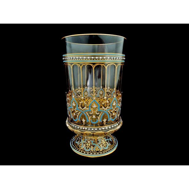 定番の冬ギフト ロブマイヤー　アラベスク　グラス　1877年　LOBMEYR グラス+カップ