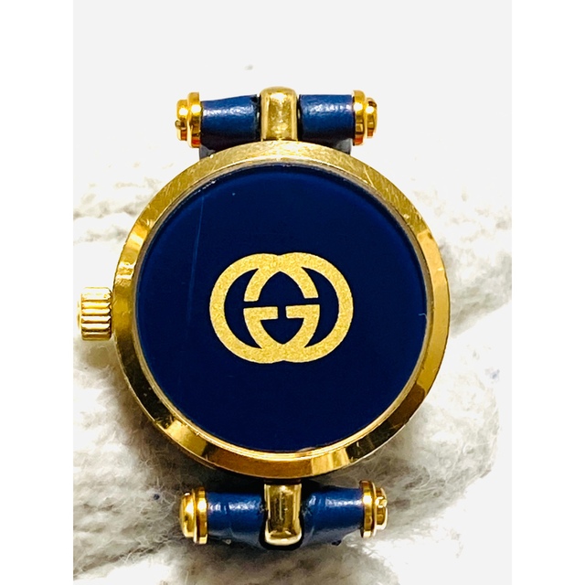 Gucci - 美品! GUCCI 電池&ベルト新品交換済み レディース腕時計