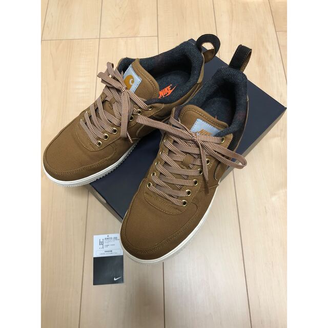 箱タグサイズNIKE AIR FORCE 1 carhartt エアフォース 1 カーハート