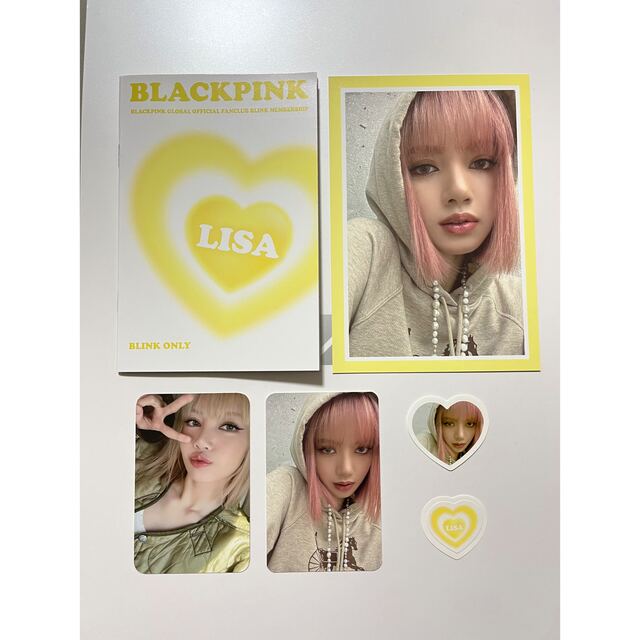 BLACKPINK LISA early bird 会員特典　セット