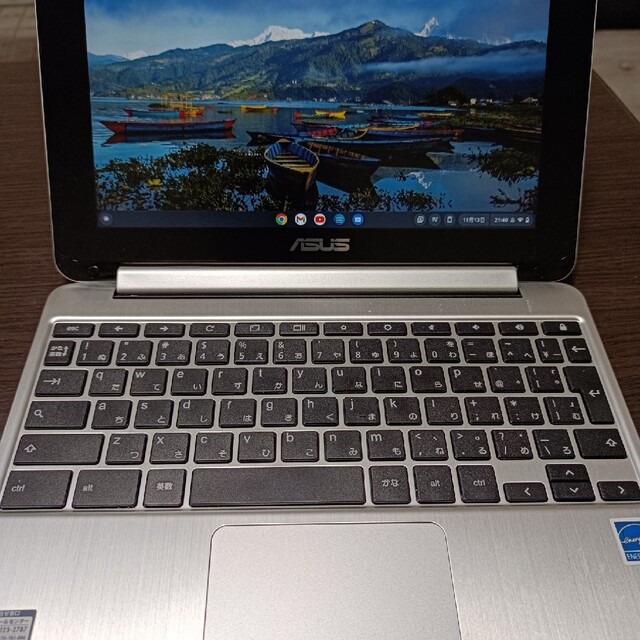 ASUS(エイスース)のASUS ChromeBook C101P クロームブック スマホ/家電/カメラのPC/タブレット(ノートPC)の商品写真