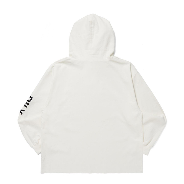 今市隆二 RILY Corduroy Hoodie White-www.pradafarma.com