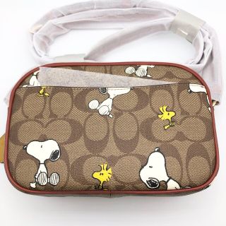 COACH - 【COACH X PEANUTS】新品!カメラ バッグ・シグネチャー