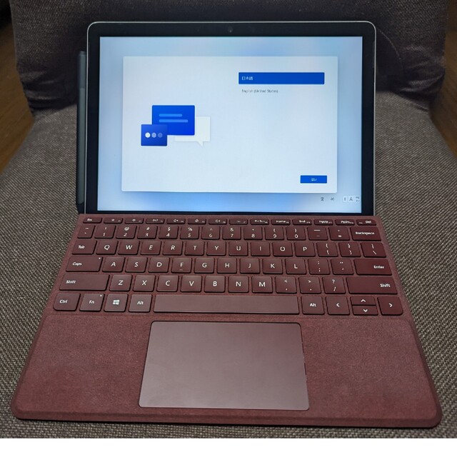 Microsoft Surface Go2【LTE対応】、純正ペン、タイプカバー