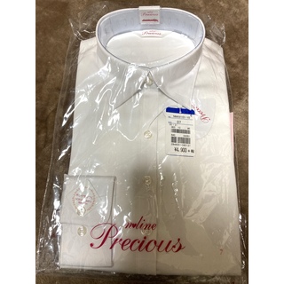 アオヤマ(青山)のn-line Precious   ホワイトシャツ　レギュラーカラー(シャツ/ブラウス(長袖/七分))