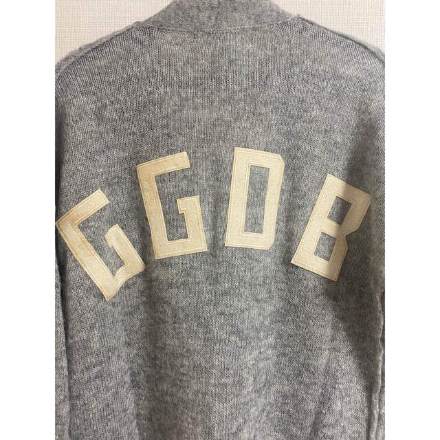 GOLDEN GOOSE ゴールデングース GGDB バックロゴ カーディガン