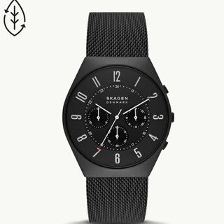 スカーゲン(SKAGEN)のSKAGEN スカーゲン  メンズ腕時計 クロノグラフ ミッドナイトステンレス(腕時計(アナログ))
