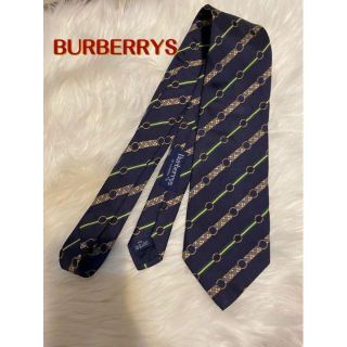 バーバリー(BURBERRY)の【極美品】BURBERRY'S バーバリー　高級シルクネクタイ　即日発送(ネクタイ)