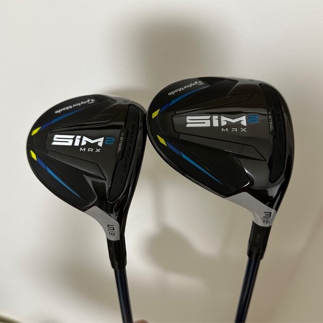 テーラーメイド SIM2 MAX フェアウェイウッド TENSEI BLUE TM50 5w 18 テーラーメイド SIM2 MAX フェアウェイウッド TENSEI BLUE TM50 5w 18