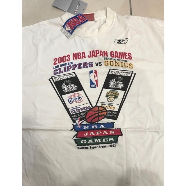 激レア！新品！タグ付き！NBA JAPAN GAMES 2003 記念Tシャツ