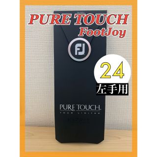 フットジョイ(FootJoy)の【1set】ゴルフ　グローブ　手袋　フットジョイ　ピュアタッチ　左 24(その他)