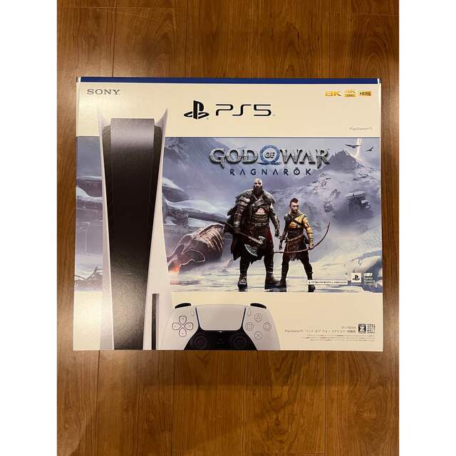 新品 PS5本体 プレステーション5 ゴッド・オブ・ウォー ラグナロク 同