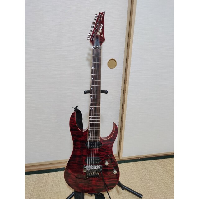 Ibanez premium RG927QMZ-RDT 7弦