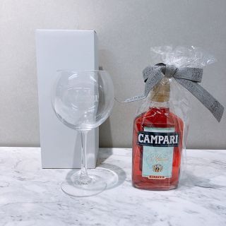 【セット】カンパリ バルーングラス リキュール 200ml CAMPARI(リキュール/果実酒)