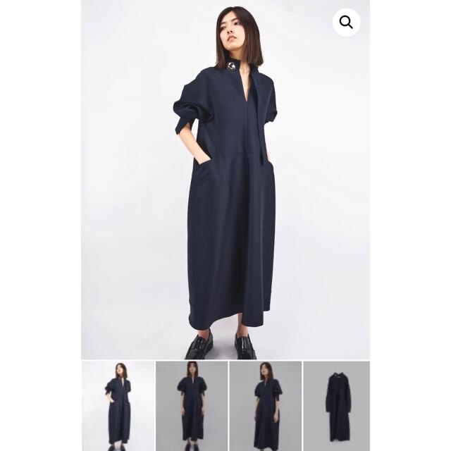 ハルノブムラタ　ELIANA –DRESS – NAVY