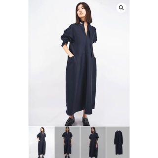 ハルノブムラタ ELIANA –DRESS – NAVY-