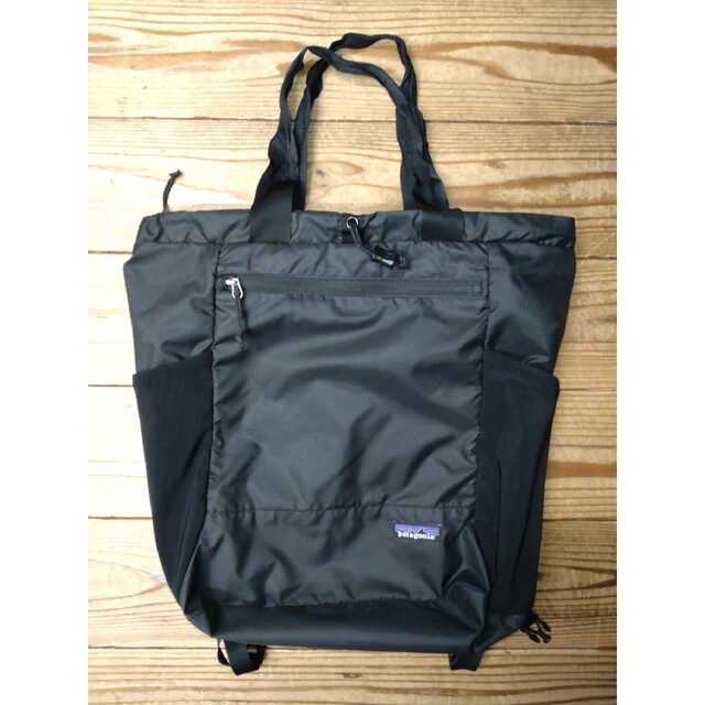 patagonia(パタゴニア)の【patagonia (パタゴニア) 】2wayトートバッグ  ブラック・中古 レディースのバッグ(リュック/バックパック)の商品写真