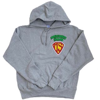 MASTERPIECESOUND ロゴ HOODIE OXグレー L パーカー