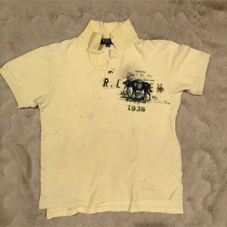 ポロラルフローレン(POLO RALPH LAUREN)のPOLO ラルフローレン 黄色140 ポロシャツ キッズ(Tシャツ/カットソー)