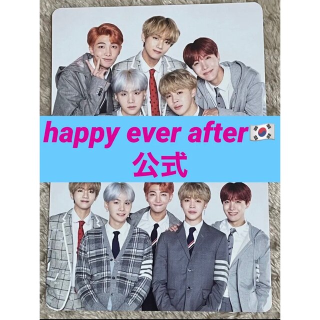 公式 BTS 防弾少年団 happy ever after 韓国 ミニフォトJIMIN