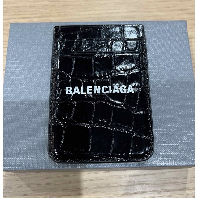 Balenciaga(バレンシアガ)の【極美品】バレンシアガ　iPhone カードケース　MagSafe対応 スマホ/家電/カメラのスマホアクセサリー(iPhoneケース)の商品写真