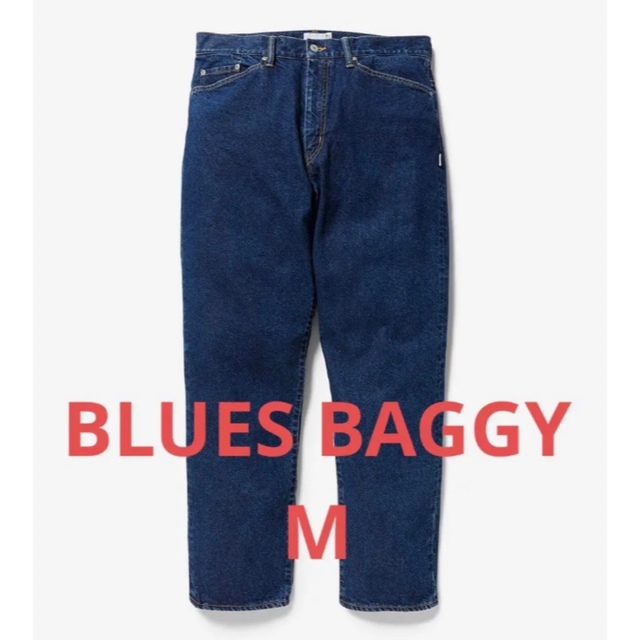 MCOLORWTAPS BLUES BAGGY / TROUSERS / COTTON.