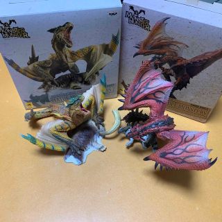 バンプレスト(BANPRESTO)のモンハンDXスタチューモデルモンスターズ(ゲームキャラクター)