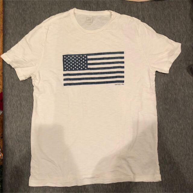 GAP(ギャップ)のGAP Tシャツ ホワイト 国旗 メンズのトップス(Tシャツ/カットソー(半袖/袖なし))の商品写真