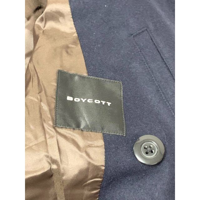 BOYCOTT(ボイコット)のハーフコート ジャケット ダブル レディース ジャケット BOYCOTT レディースのジャケット/アウター(テーラードジャケット)の商品写真