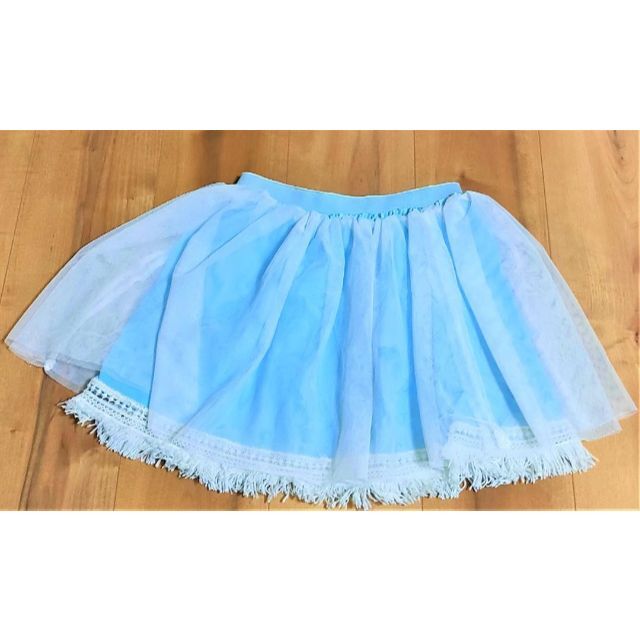 【新品・未使用】女の子　チュールスカート キッズ/ベビー/マタニティのキッズ服女の子用(90cm~)(スカート)の商品写真