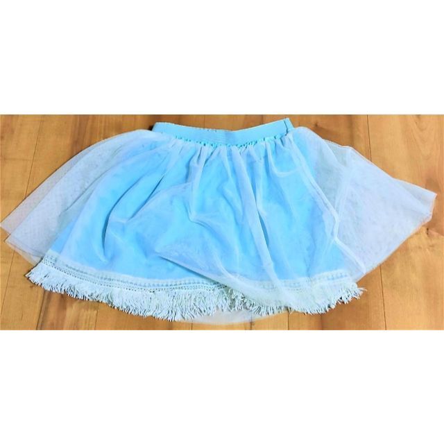 【新品・未使用】女の子　チュールスカート キッズ/ベビー/マタニティのキッズ服女の子用(90cm~)(スカート)の商品写真