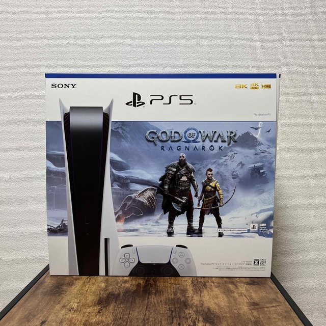 SONY(ソニー)のPlayStation 5 “ゴッド・オブ・ウォー ラグナロク” 同梱版  エンタメ/ホビーのゲームソフト/ゲーム機本体(家庭用ゲーム機本体)の商品写真