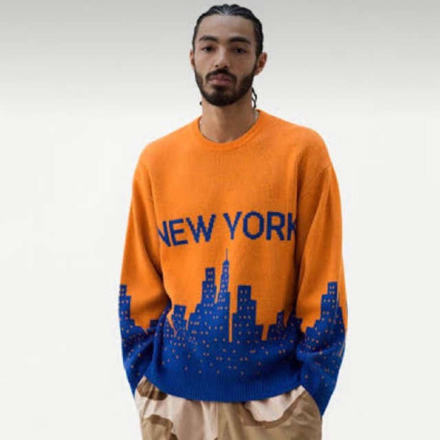 SUPREME NEW YORK SWEATER XL