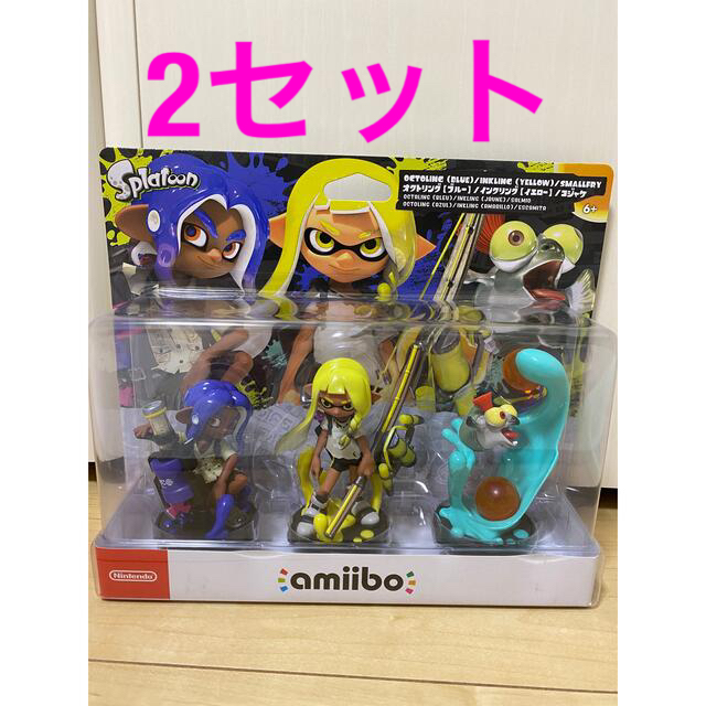 スプラトゥーン3 amiiboトリプルセット✖️2amiibo