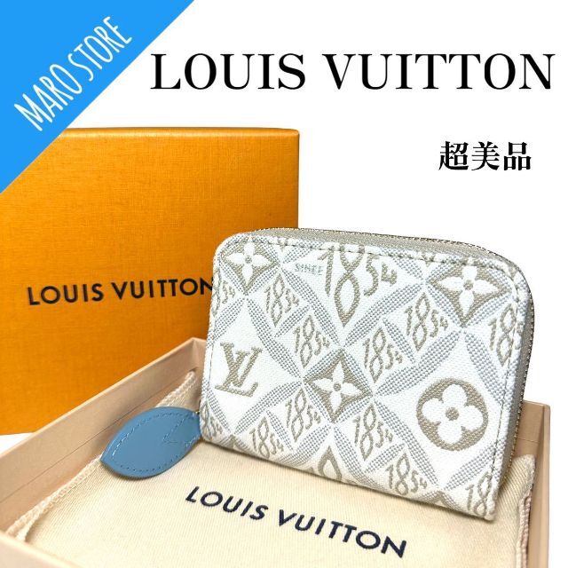 LOUIS VUITTON - 【超美品】ルイヴィトン ジャガード Since1854 ジッピーコインパース