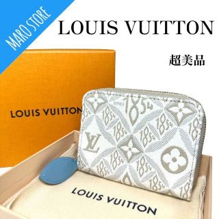 ルイヴィトン(LOUIS VUITTON)の【超美品】ルイヴィトン ジャガード Since1854 ジッピーコインパース(コインケース)