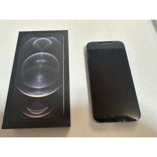 アイフォーン(iPhone)の中古 iPhone12 Pro Max グラファイト 128GB 送料込み(スマートフォン本体)