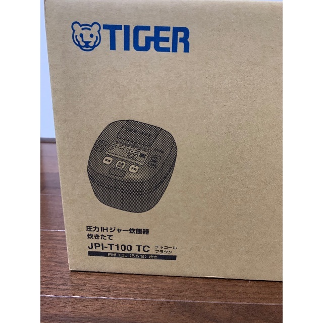 TIGER(タイガー)のタイガー　炊飯器　JPI-T100 スマホ/家電/カメラの調理家電(炊飯器)の商品写真