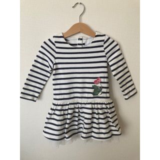 プチバトー(PETIT BATEAU)のプチバトー  ジブリコラボワンピース(ワンピース)