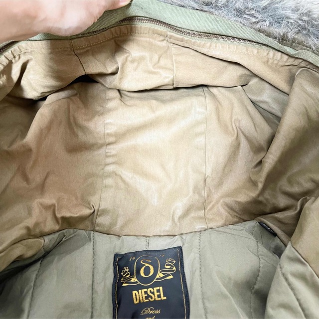 DIESEL(ディーゼル)のdiesel ミリタリーコート　モッズコート　XS レディースのジャケット/アウター(モッズコート)の商品写真