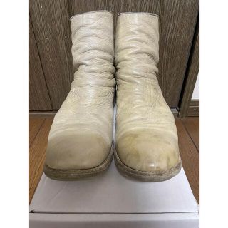 GUIDI - GUIDI バックジップブーツ 986 42 グレー 美品の通販 by 此処 ...