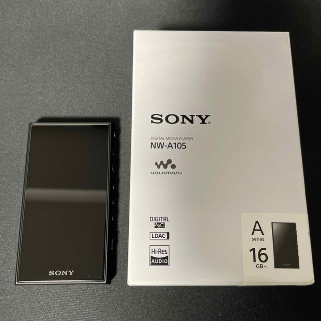 SONY ウォークマン NW-A105 16GB ブラック