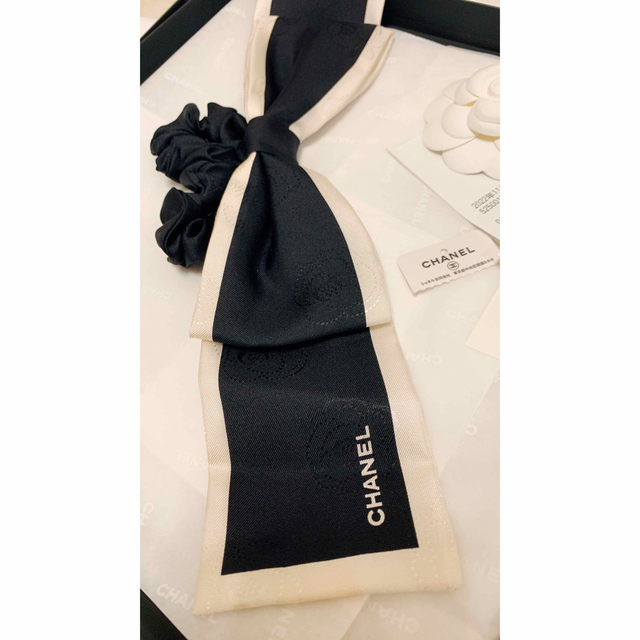 (売切)新品未使用♡国内正規品 シャネル CHANEL リボン シュシュ