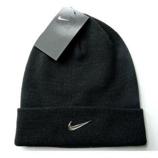 ナイキ(NIKE)のNIKE JUST DO IT Beanie Black(ニット帽/ビーニー)