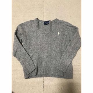 ポロラルフローレン(POLO RALPH LAUREN)のグレーニット(ニット/セーター)