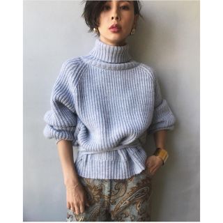 アメリヴィンテージ(Ameri VINTAGE)のAMERI＊BACK TUCK KNIT 美品(ニット/セーター)