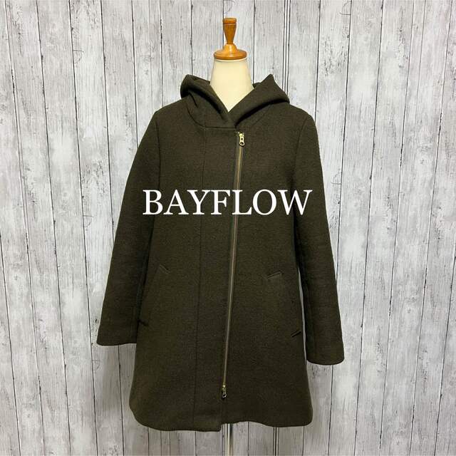 モッズコートBAYFLOW オンライン限定！エアウールZIPコート！