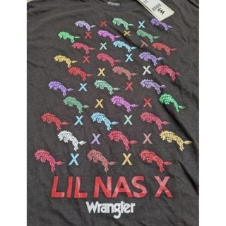 ラングラー(Wrangler)の新品＆タグ付★レア Wrangler X LIL NAS X Tシャツ Mサイズ(Tシャツ/カットソー(半袖/袖なし))