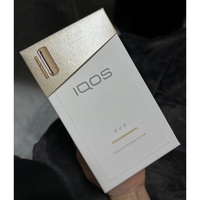 IQOS(アイコス)のiQOS3 Duo ブリリアントゴールド 付属品あり メンズのファッション小物(タバコグッズ)の商品写真